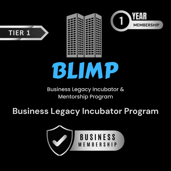 PML BLIMP  Business Legacy Incubator Program 1YBMT1